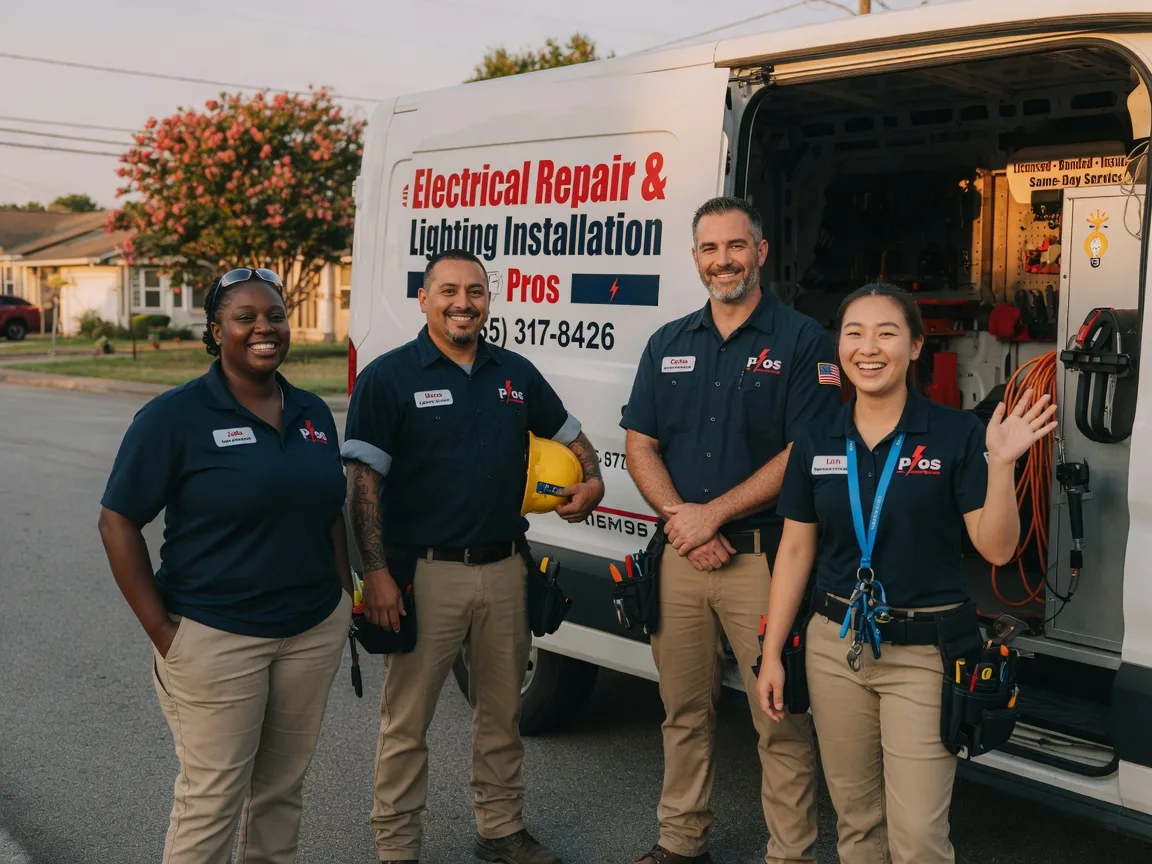 Licensed Electrician company in Staples, TX